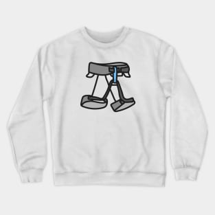 Climbing Harness Cartoon Crewneck Sweatshirt